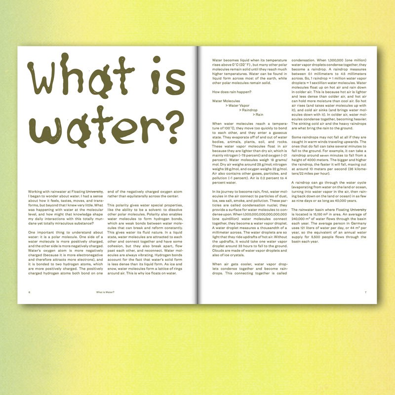 Water Runs Through Us, Kathrine Ball, Felix Egle